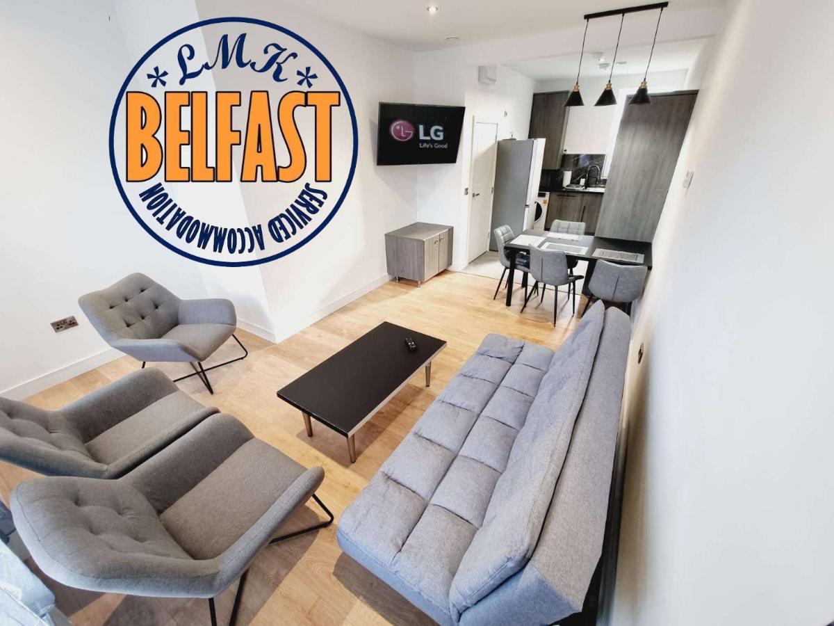 Lmk, 2 Bedroom Apartment, With Roof Terrace, Free Parking, Ev Charger, Great Location. Belfast Zewnętrze zdjęcie